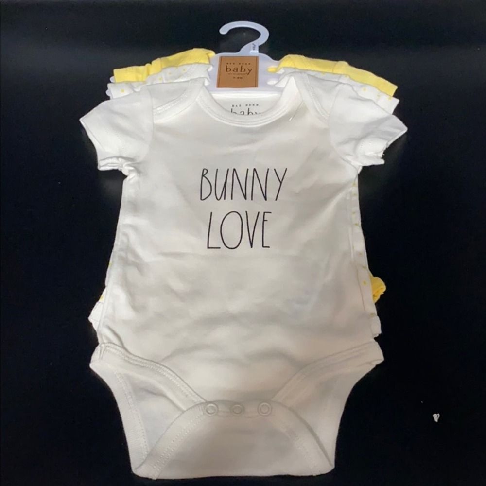 Rae Dunn Baby One Piece Set Of 3